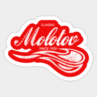 Vintage Classic Molotov Sticker